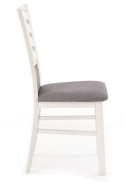 Halmar GERARD3 krzesło biały / tap: Inari 91