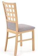 Halmar GERARD3 krzesło drewniane dąb miodowy / szary tap: Inari 91