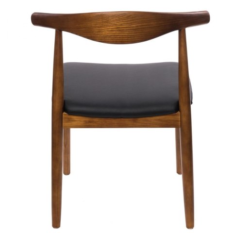 D2.DESIGN Krzesło Codo drewno jesionowe j. brąz siedzisko skóra sztuczna do jadalni salonu restauracji D2.DESIGN Krzesło Codo drewno jesionowe j. brąz siedzisko skóra sztuczna do jadalni salonu restauracji