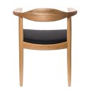 KRZESŁO Z PODŁOKIETNIKAMI President drewniane NATURALNY siedzisko EKOSKÓRA D2.DESIGN KRZESŁO Z PODŁOKIETNIKAMI President drewniane NATURALNY siedzisko EKOSKÓRA D2.DESIGN