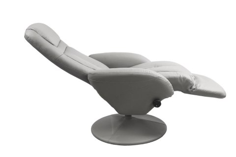 Halmar OPTIMA recliner fotel rozkładany popielaty materiał: eco skóra / PVC Halmar OPTIMA recliner fotel rozkładany popielaty materiał: eco skóra / PVC