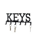 Intesi Wieszak ścienny Keys czarny Intesi Wieszak ścienny Keys czarny