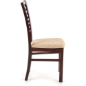 Halmar GERARD6 krzesło ciemny orzech / tap: Torent Beige Halmar GERARD6 krzesło ciemny orzech / tap: Torent Beige