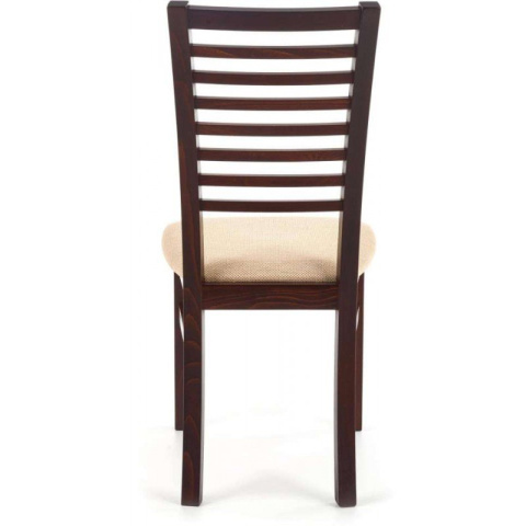 Halmar GERARD6 krzesło ciemny orzech / tap: Torent Beige Halmar GERARD6 krzesło ciemny orzech / tap: Torent Beige