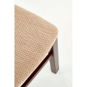 Halmar GERARD6 krzesło ciemny orzech / tap: Torent Beige Halmar GERARD6 krzesło ciemny orzech / tap: Torent Beige
