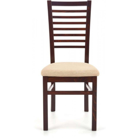 Halmar GERARD6 krzesło ciemny orzech / tap: Torent Beige Halmar GERARD6 krzesło ciemny orzech / tap: Torent Beige