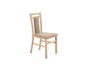 Halmar HUBERT8 krzesło dąb sonoma / tap: Inari 23 materiał: drewno lite bukowe / tkanina