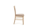 Halmar HUBERT8 krzesło dąb sonoma / tap: Inari 23 materiał: drewno lite bukowe / tkanina
