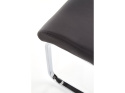 Halmar K141 krzesło czarno-biały
