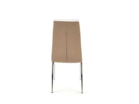 Halmar K186 krzesło cappuccino - biały Halmar K186 krzesło cappuccino - biały
