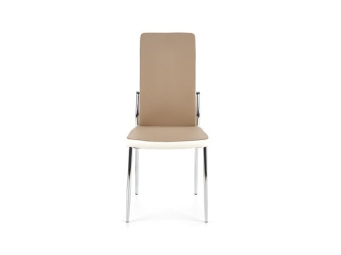 Halmar K210 krzesło cappucino / biały Halmar K210 krzesło cappucino / biały