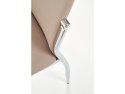 Halmar K3 krzesło chrom/cappuccino materiał: stal chromowana / ekoskóra Halmar K3 krzesło chrom/cappuccino materiał: stal chromowana / ekoskóra