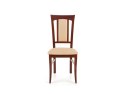Halmar KONRAD krzesło drewniane czereśnia ant. II / tap: MESH 1