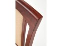 Halmar KONRAD krzesło drewniane czereśnia ant. II / tap: MESH 1