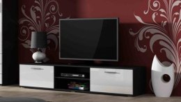 Halmar SOHO RTV 180 CZARNY/ BIAŁY POŁYSK