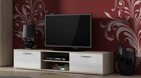 Halmar SOHO RTV 180 SONOMA/BIAŁY POŁYSK Halmar SOHO RTV 180 SONOMA/BIAŁY POŁYSK