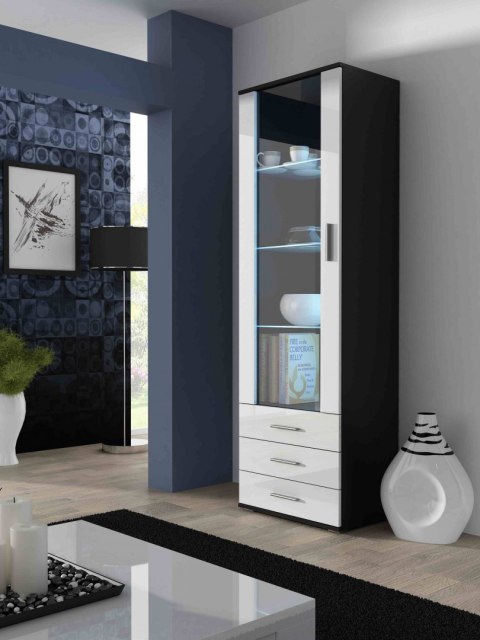 Halmar SOHO WITR. WYSOKA S1 CZARNY/BIAŁY POŁYSK Halmar SOHO WITR. WYSOKA S1 CZARNY/BIAŁY POŁYSK