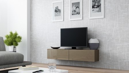 Halmar VIGO RTV 140 LATTE MAT/ LATTE POŁ Halmar VIGO RTV 140 LATTE MAT/ LATTE POŁ