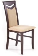 Halmar CITRONE krzesło ciemny orzech / tap: VILA 2