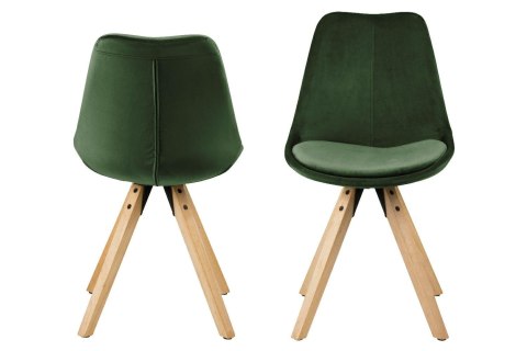 ACTONA Krzesło Dima VIC forest green/wood ACTONA Krzesło Dima VIC forest green/wood