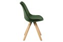 ACTONA Krzesło Dima VIC forest green/wood ACTONA Krzesło Dima VIC forest green/wood