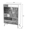 KOMODA WIELOBARWNA MEZO KM4 MDF laminat Halmar PÓŁKA SZUFLADY KOMODA WIELOBARWNA MEZO KM4 MDF laminat Halmar PÓŁKA SZUFLADY