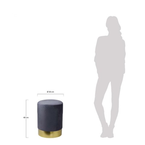 Intesi Pufa Delice Velvet M szara Intesi Pufa Delice Velvet M szara