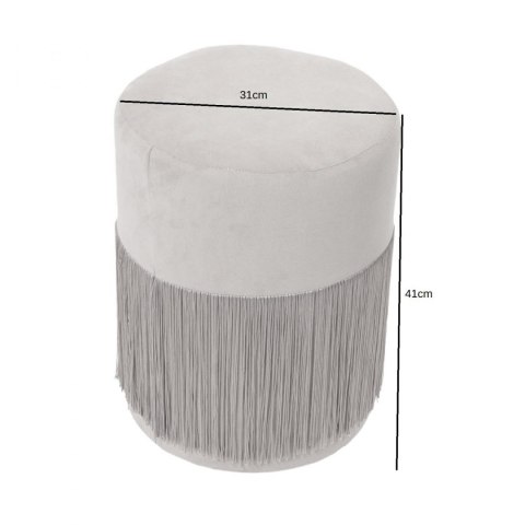 Intesi Pufa Plume Velvet szara Intesi Pufa Plume Velvet szara
