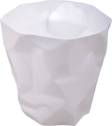 D2.DESIGN Kosz na śmieci "Papier" biały tworzywo inspirowany projektem kosza Bin Bin D2.DESIGN Kosz na śmieci "Papier" biały tworzywo inspirowany projektem kosza Bin Bin