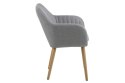ACTONA Krzesło Emilia Light Grey ACTONA Krzesło Emilia Light Grey