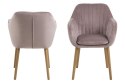 ACTONA Krzesło Emilia Velvet dusty rose ACTONA Krzesło Emilia Velvet dusty rose
