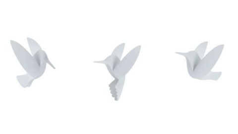 Umbra b.v. Zestaw dekoracyjny Hummingbird Koliber m ultikolor Umbra b.v. Zestaw dekoracyjny Hummingbird Koliber m ultikolor