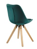 ACTONA Krzesło Dima VIC green/wood ACTONA Krzesło Dima VIC green/wood