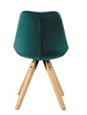 ACTONA Krzesło Dima VIC green/wood ACTONA Krzesło Dima VIC green/wood