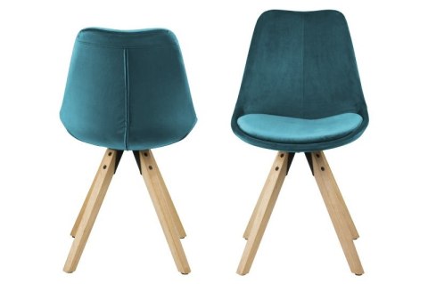 ACTONA Krzesło Dima VIC green/wood ACTONA Krzesło Dima VIC green/wood