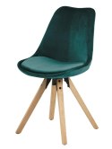 ACTONA Krzesło Dima VIC green/wood ACTONA Krzesło Dima VIC green/wood