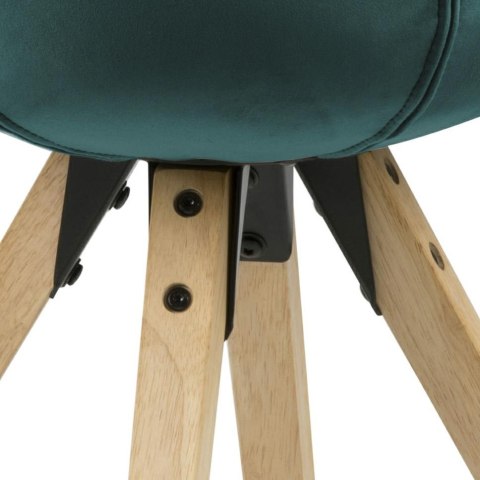 ACTONA Krzesło Dima VIC green/wood ACTONA Krzesło Dima VIC green/wood