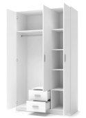 Halmar szafa LIMA S-3 biały/lustro MDF laminat+ABS Halmar szafa LIMA S-3 biały/lustro MDF laminat+ABS