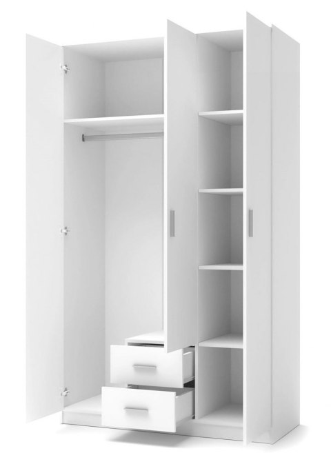 Halmar szafa LIMA S-3 biały/lustro MDF laminat+ABS Halmar szafa LIMA S-3 biały/lustro MDF laminat+ABS