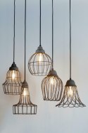 Light&Living Lampa wisząca Meia matowa czarna 27x42 Light&Living Lampa wisząca Meia matowa czarna 27x42