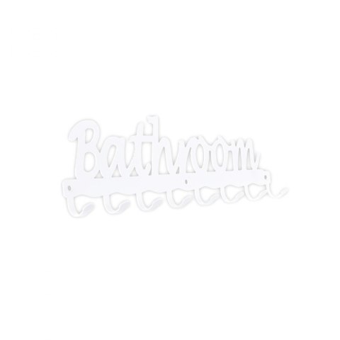 Intesi Wieszak ścienny Bathroom biały Intesi Wieszak ścienny Bathroom biały