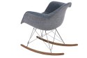 D2.DESIGN Krzesło P018 RAR Duo niebiesko - szare D2.DESIGN Krzesło P018 RAR Duo niebiesko - szare
