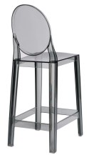 D2.DESIGN Stołek barowy Viki transparentny dymiony D2.DESIGN Stołek barowy Viki transparentny dymiony