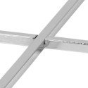 ACTONA Stolik okrągły Cross szkło/chromowany ACTONA Stolik okrągły Cross szkło/chromowany