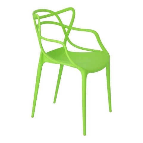 KRZESŁO Z PODŁOKIETNIKAMI LEXI insp. Master chair D2.DESIGN ZIELONE TWORZYWO PP LEKKIE I WYGODNE DO JADALNI KUCHNI LOKALU KRZESŁO Z PODŁOKIETNIKAMI LEXI insp. Master chair D2.DESIGN ZIELONE TWORZYWO PP LEKKIE I WYGODNE DO JADALNI KUCHNI LOKALU
