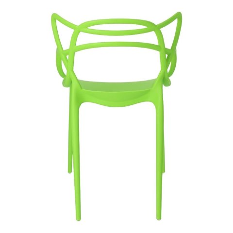 KRZESŁO Z PODŁOKIETNIKAMI LEXI insp. Master chair D2.DESIGN ZIELONE TWORZYWO PP LEKKIE I WYGODNE DO JADALNI KUCHNI LOKALU KRZESŁO Z PODŁOKIETNIKAMI LEXI insp. Master chair D2.DESIGN ZIELONE TWORZYWO PP LEKKIE I WYGODNE DO JADALNI KUCHNI LOKALU