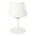 Simplet Krzesło Tulip Basic białe/czerwo na poduszka Simplet Krzesło Tulip Basic białe/czerwo na poduszka