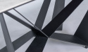 SIGNAL STÓŁ ASTON II CERAMIC SZARY EFEKT MARMURU/CZARNY MAT 180X90 SIGNAL STÓŁ ASTON II CERAMIC SZARY EFEKT MARMURU/CZARNY MAT 180X90