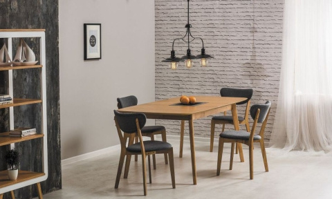 SIGNAL STÓŁ PROSTOKĄTNY ROZKŁADANY FELICIO DĄB MDF + OKLEINA NATURALNA STELAŻ DREWNO 120(150)X75 SIGNAL STÓŁ PROSTOKĄTNY ROZKŁADANY FELICIO DĄB MDF + OKLEINA NATURALNA STELAŻ DREWNO 120(150)X75