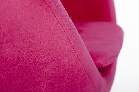 King Home Fotel EGG SZEROKI VELVET fuksja.33 - welur, podstawa stal polerowana King Home Fotel EGG SZEROKI VELVET fuksja.33 - welur, podstawa stal polerowana